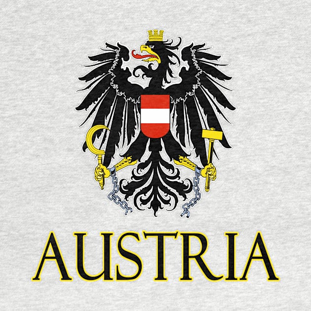 Austria - Austrian Coat of Arms Design by Naves